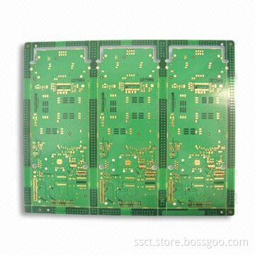High-density Multilayered PCB with 1.6 ±0.16mm Finish Thickness and ENIG Surface Finish